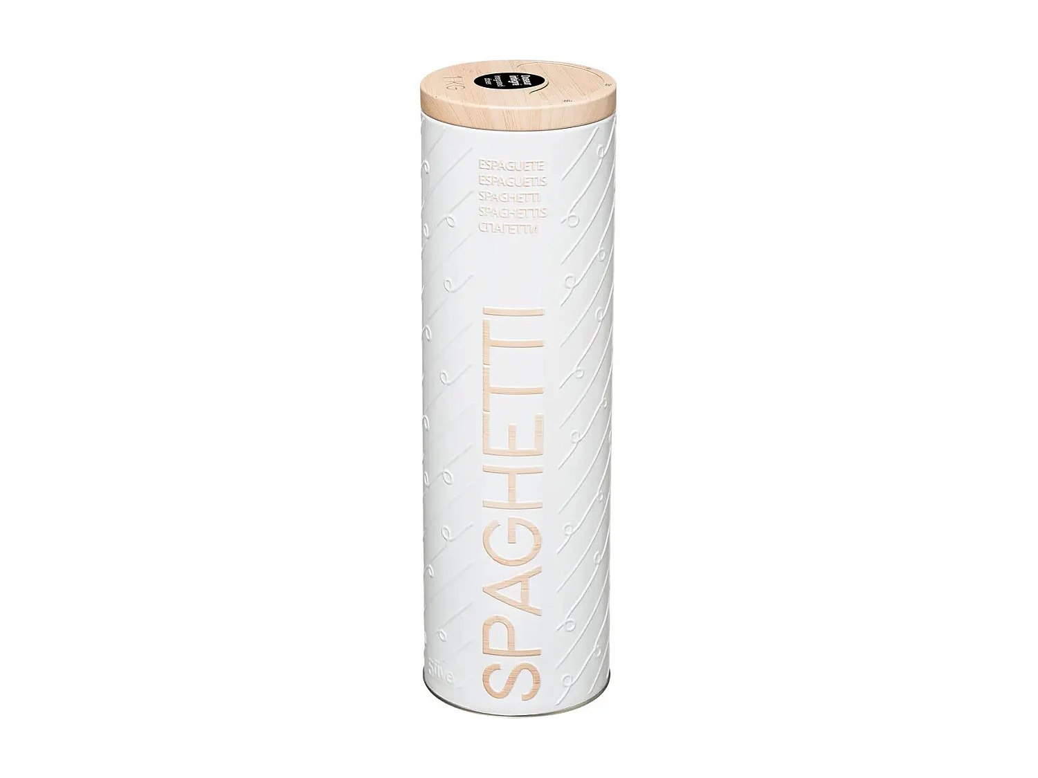 Boîte à Spaghettis "Scandi" 28cm Blanc