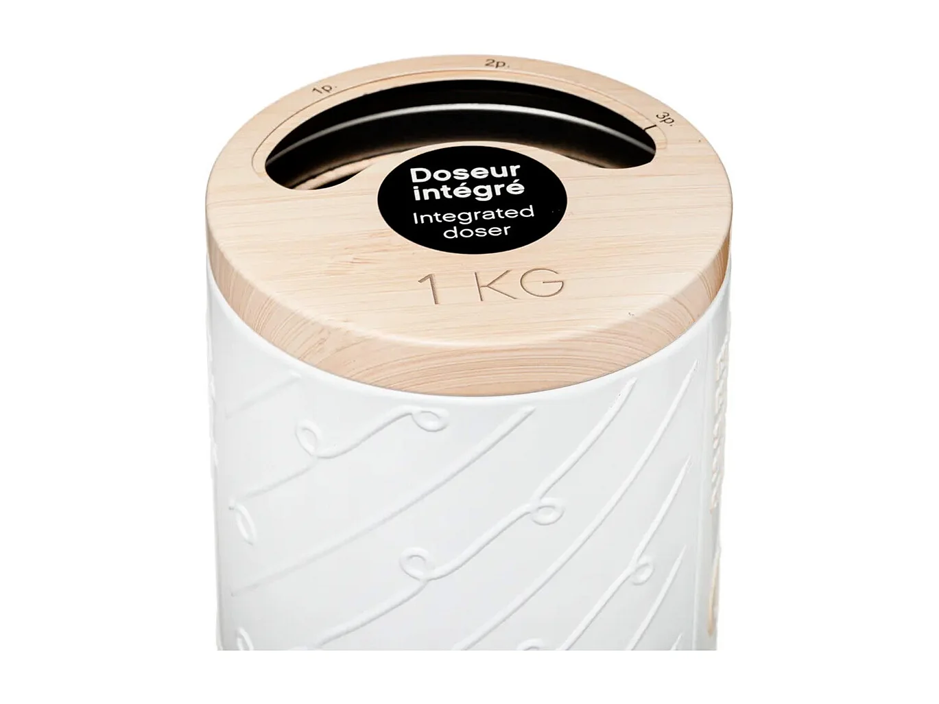 Boîte à Spaghettis "Scandi" 28cm Blanc