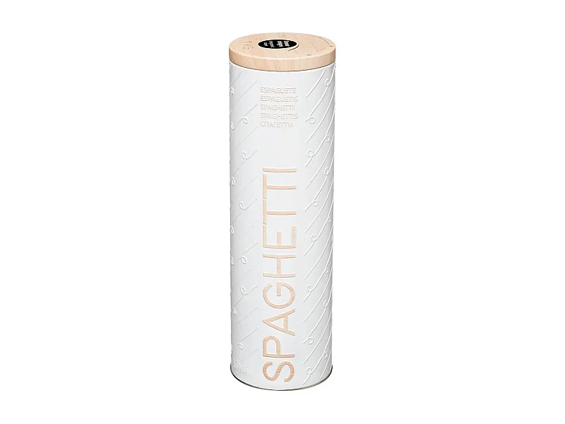 Boîte à Spaghettis "Scandi" 28cm Blanc