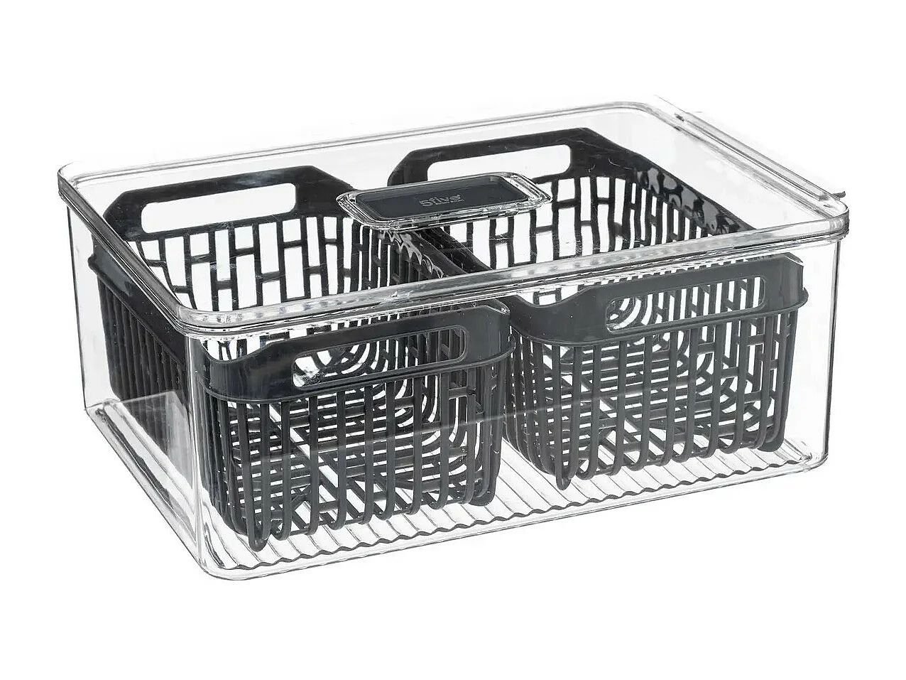Boîte de Conservation Frigo "Tidy II" 32cm Gris