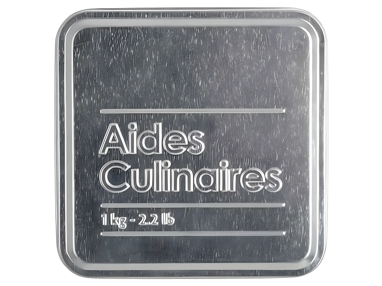 Boîte Aides Culinaires "Relief II" 17cm Noir