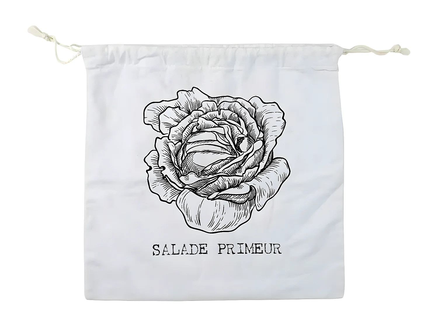 Sac de Conservation "Salade" 35cm Beige