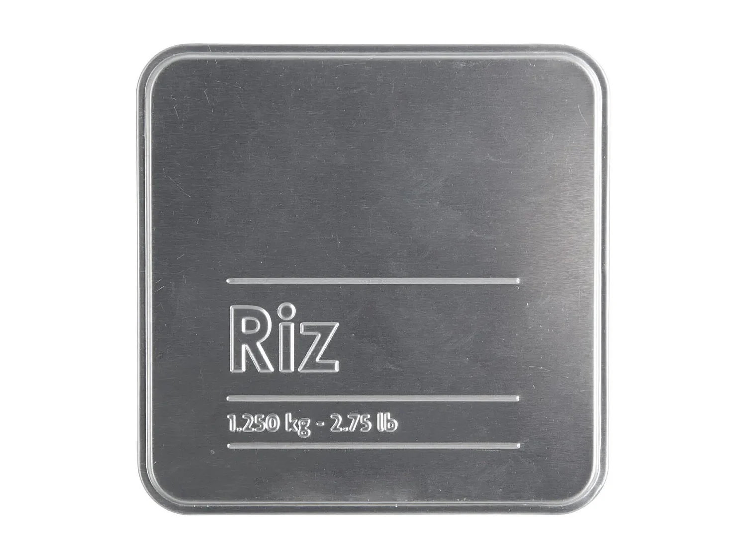 Boîte à Riz "Relief II" 18cm Noir