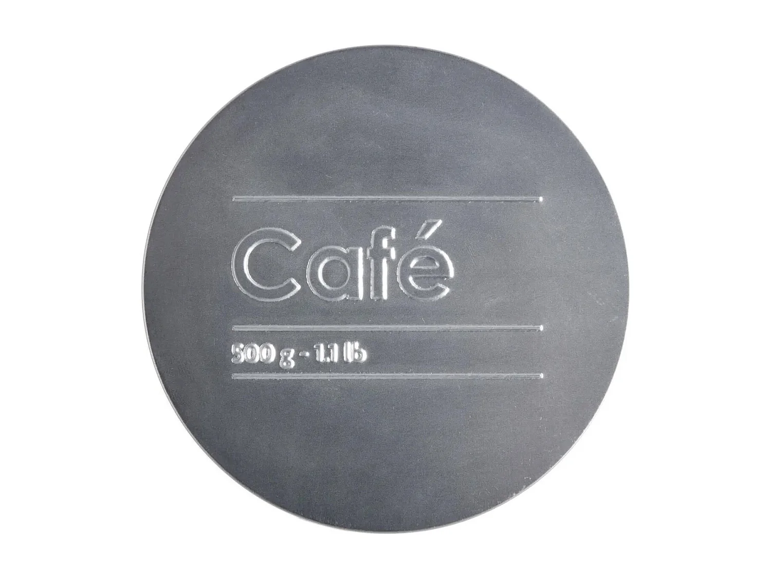 Boîte à Café "Relief II" 19cm Noir