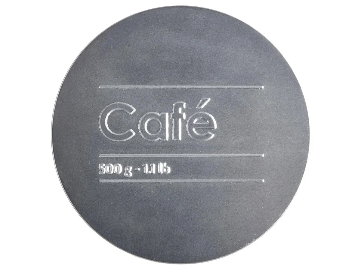 Boîte à Café "Relief II" 18cm Noir