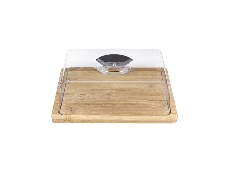 Plateau à Fromage & Cloche "Tomme" 24cm Naturel