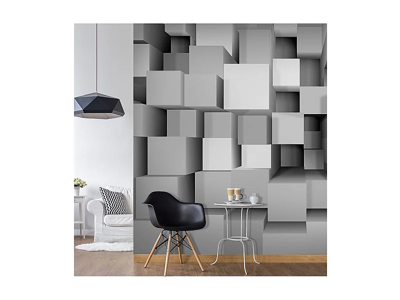 Papier Peint "Mechanical Symmetry" 70 x 100 cm