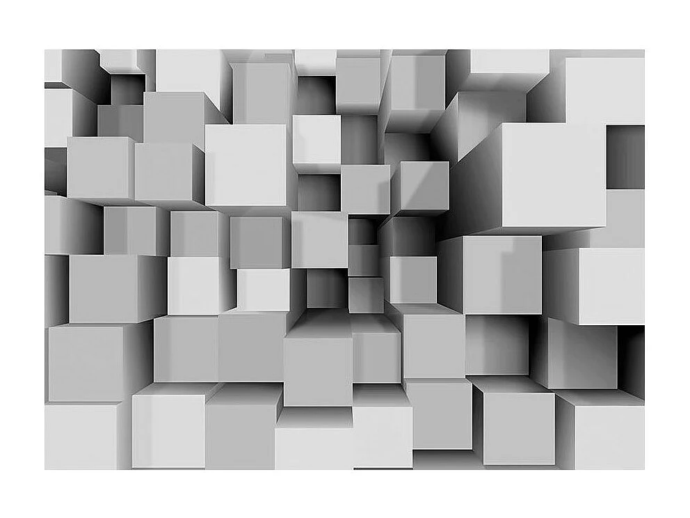 Papier Peint "Mechanical Symmetry" 70 x 100 cm