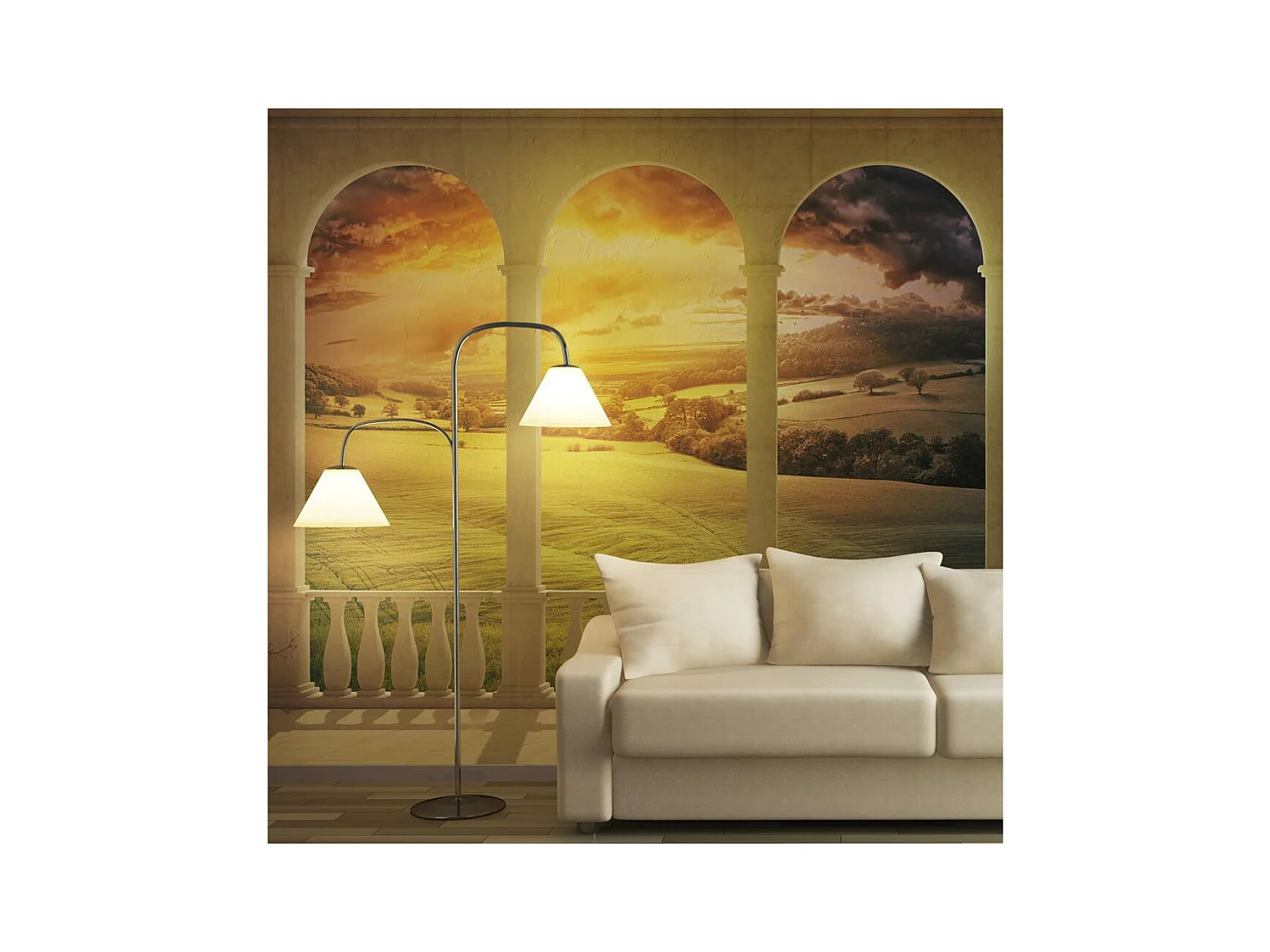 Papier Peint "Dream About Magical Fields" 231 x 300 cm