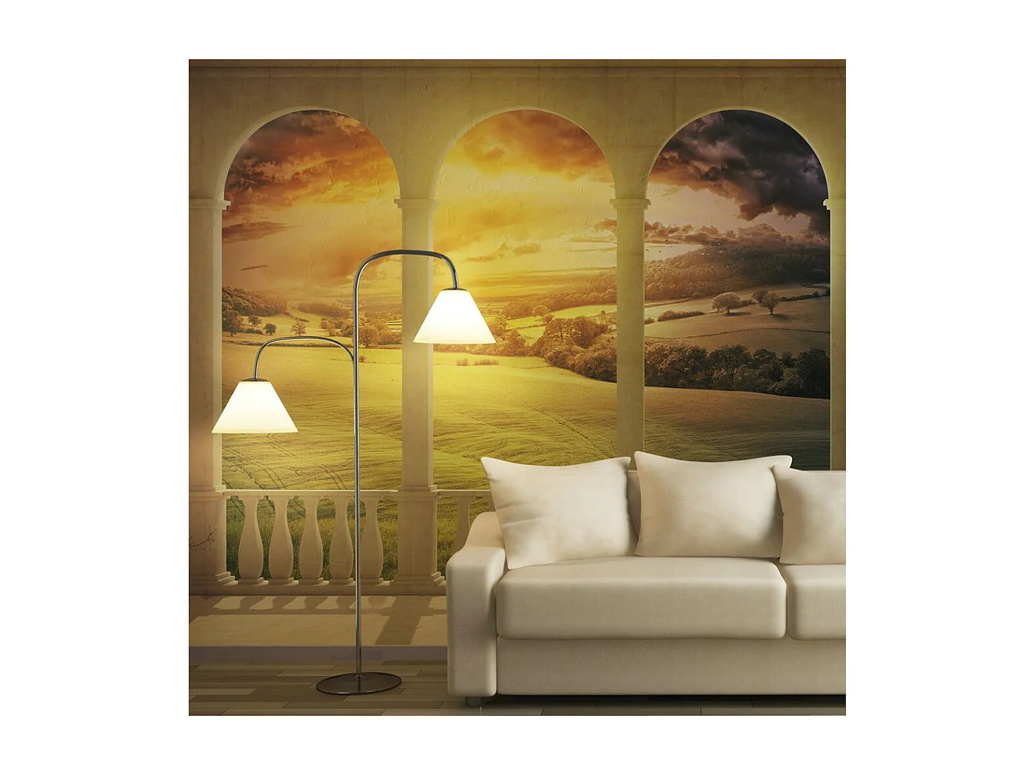 Papier Peint "Dream About Magical Fields" 231 x 300 cm