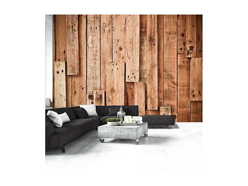 Papier Peint "Wooden Fantasy" 175 x 250 cm