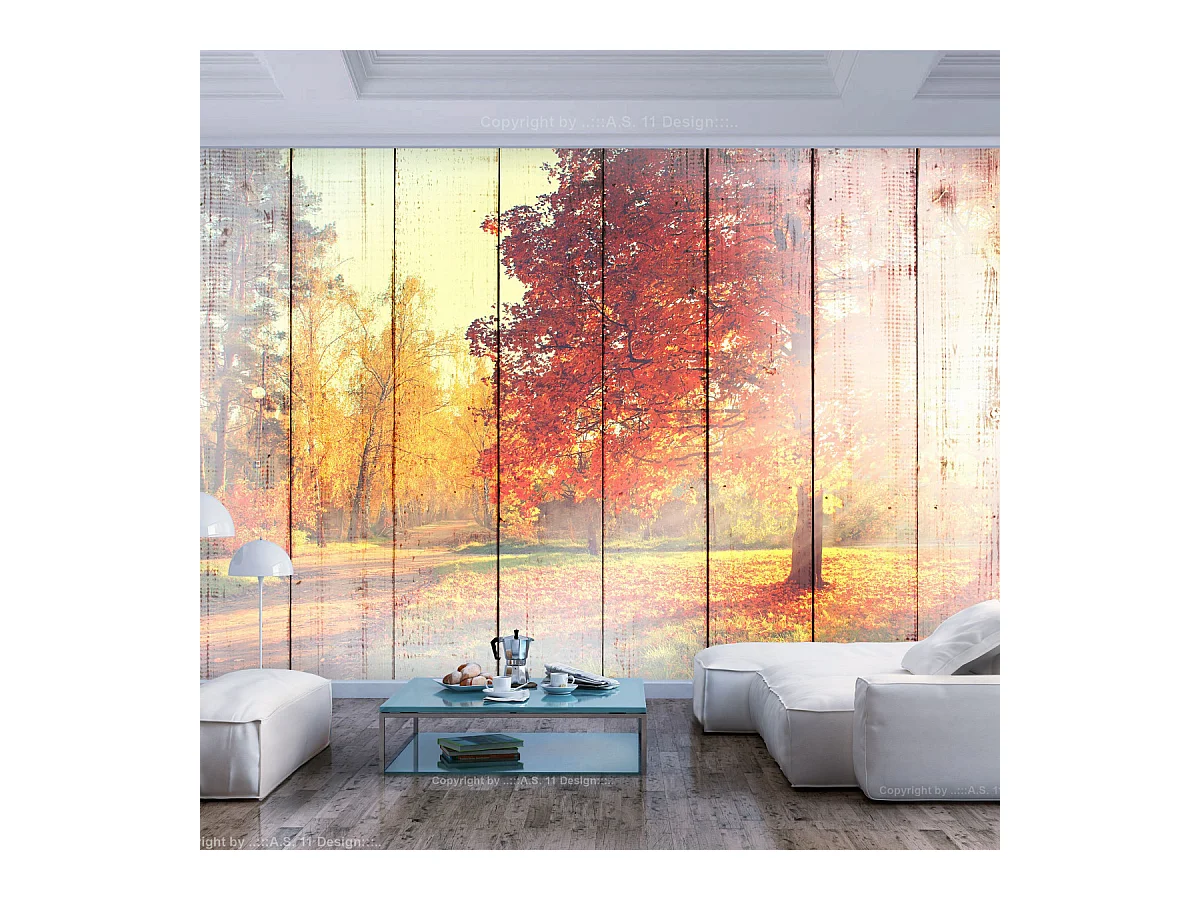 Papier Peint "Autumn Sun" 70 x 100 cm