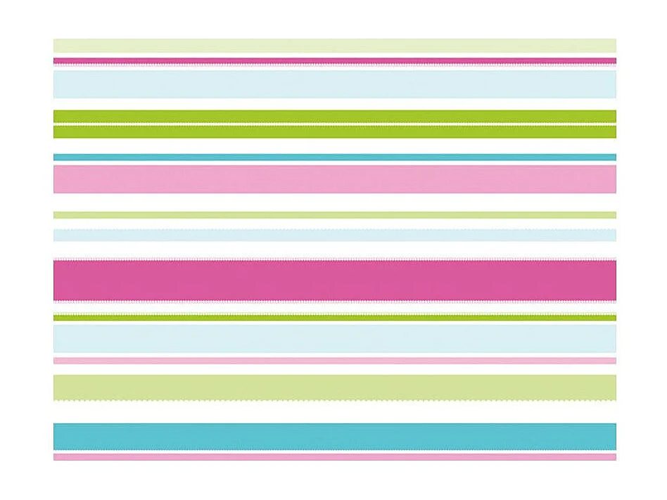Papier Peint "Rayures Pastels" 270 x 350 cm