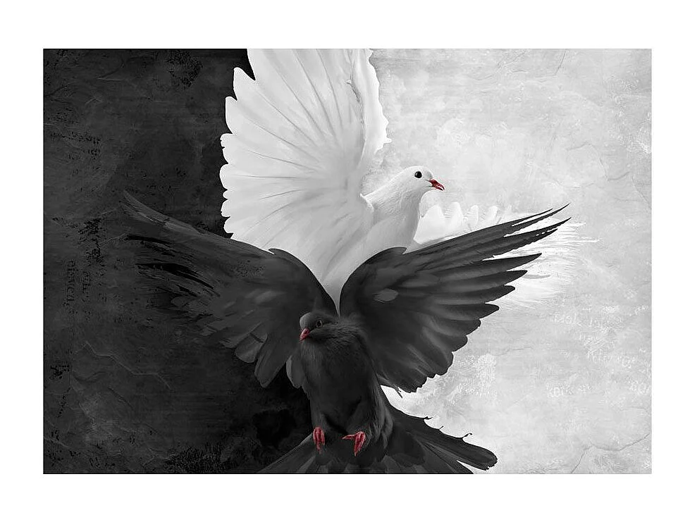 Papier Peint "Bon Contre le Mal" 193 x 250 cm