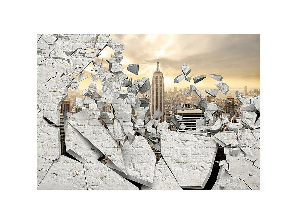Papier Peint "NY City Behind the Wall" 70 x 100 cm