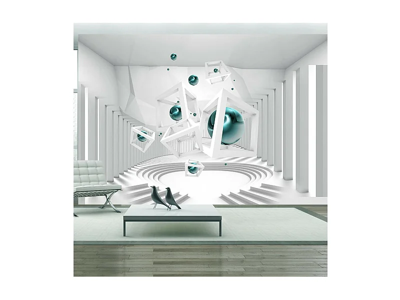 Papier Peint "Corridor of Geometry" 210 x 300 cm