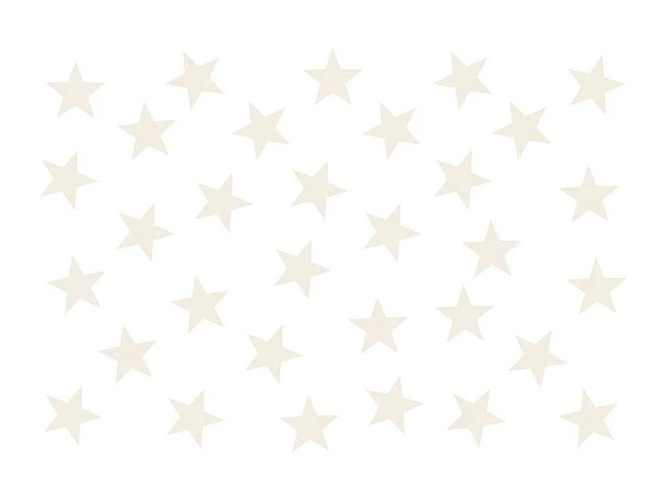 Papier Peint "Beige Star" 105 x 150 cm