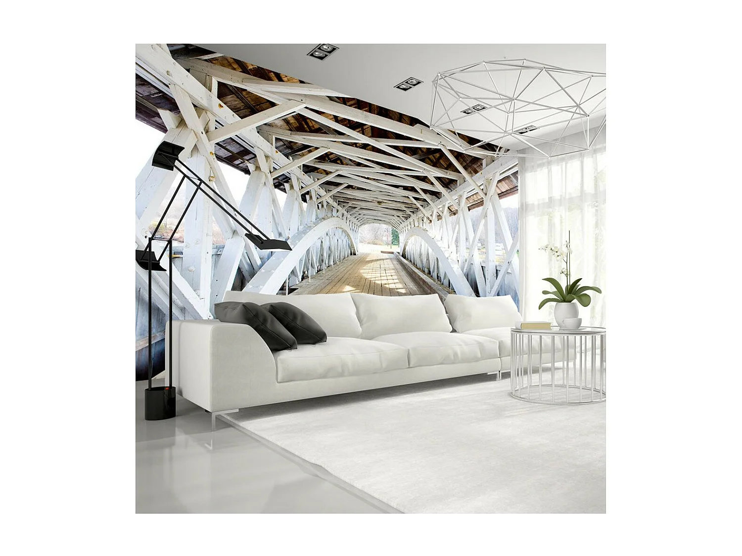 Papier Peint "Old Bridge" 105 x 150 cm