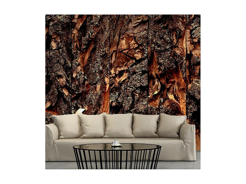 Papier Peint "Time Carved in the Tree" 50x1000cm