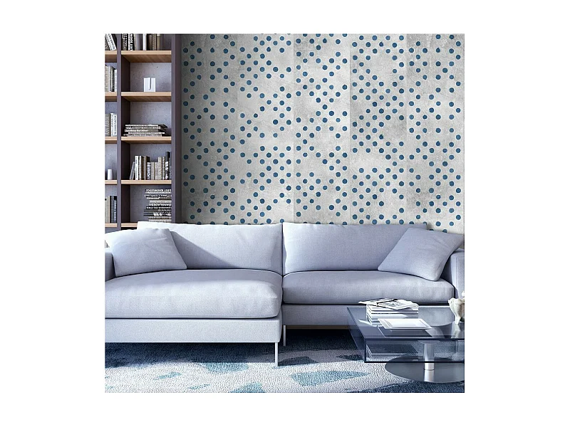 Papier Peint "Dots on Concrete" 50x1000cm