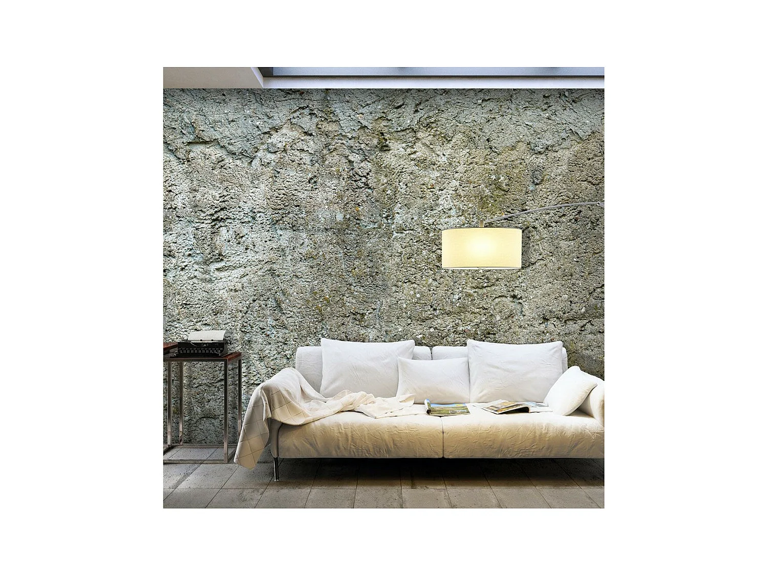 Papier Peint "Stony Barriere" 140 x 200 cm