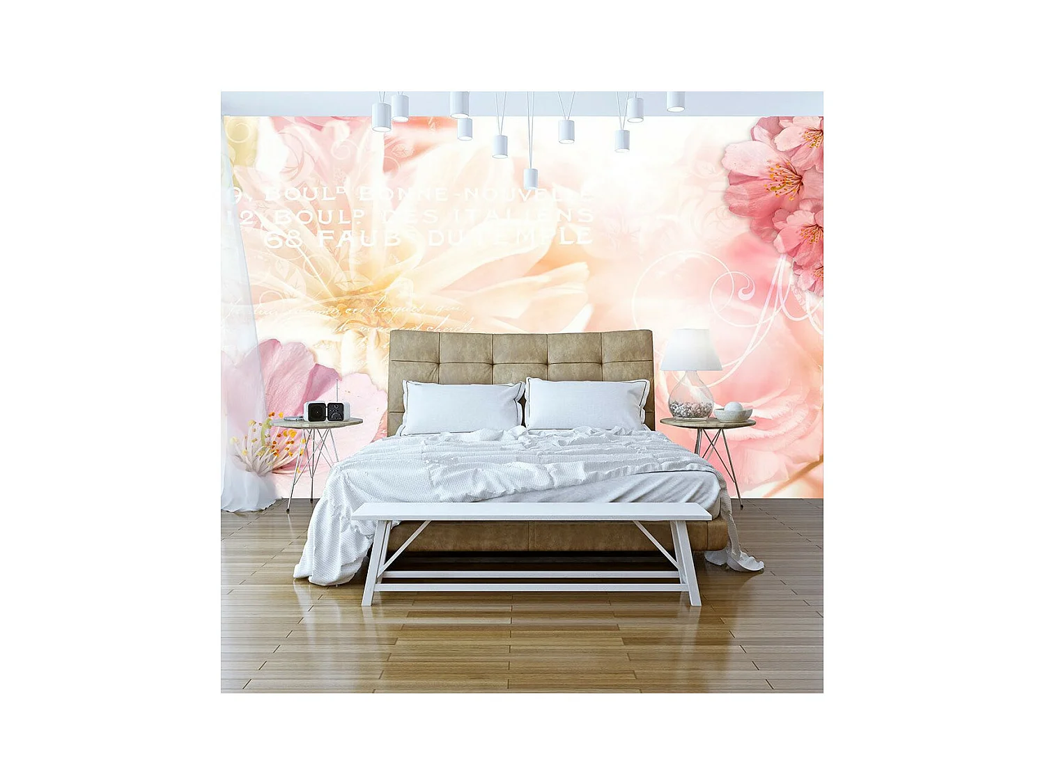 Papier Peint "Romantic Message" 210 x 300 cm