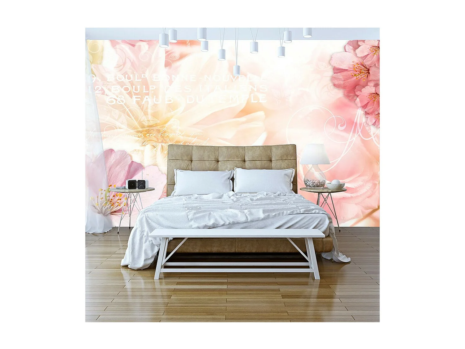 Papier Peint "Romantic Message" 210 x 300 cm