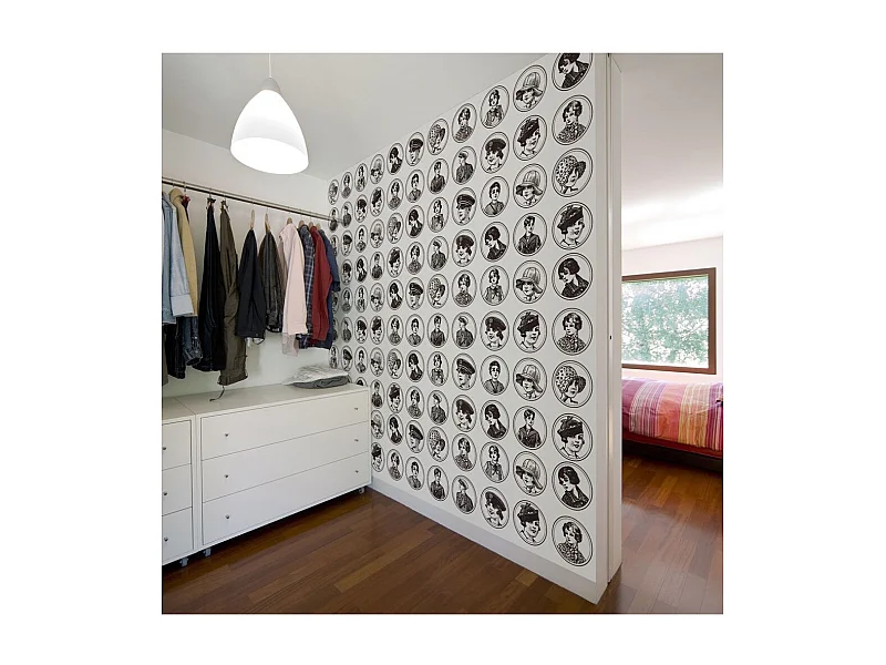 Papier Peint "Années Folles 20 & 30" 154 x 200 cm