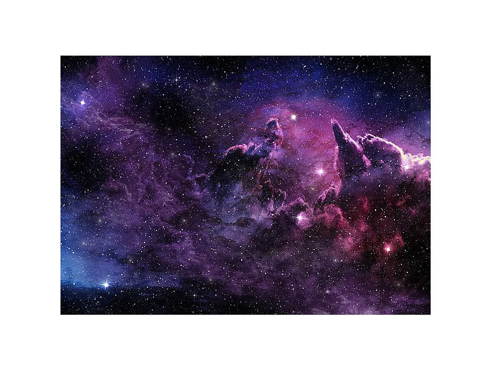 Papier Peint "Purple Nebula" 140 x 200 cm