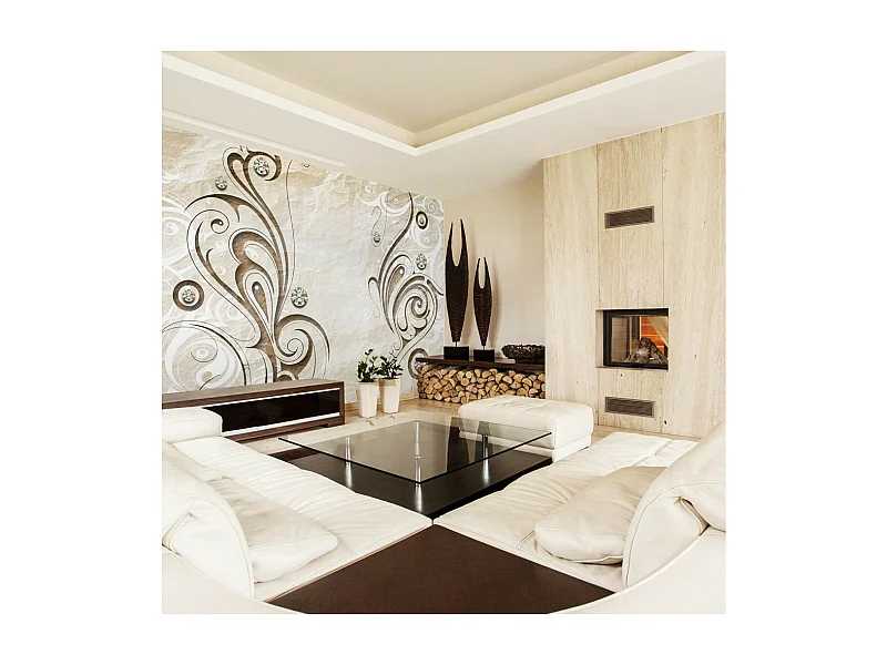 Papier Peint "Stone Butterfly" 245 x 350 cm