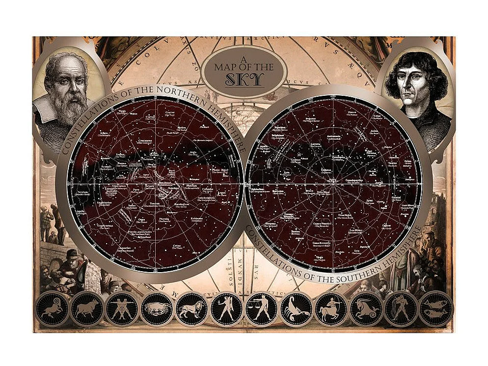 Papier Peint "Map of the Sky" 105 x 150 cm