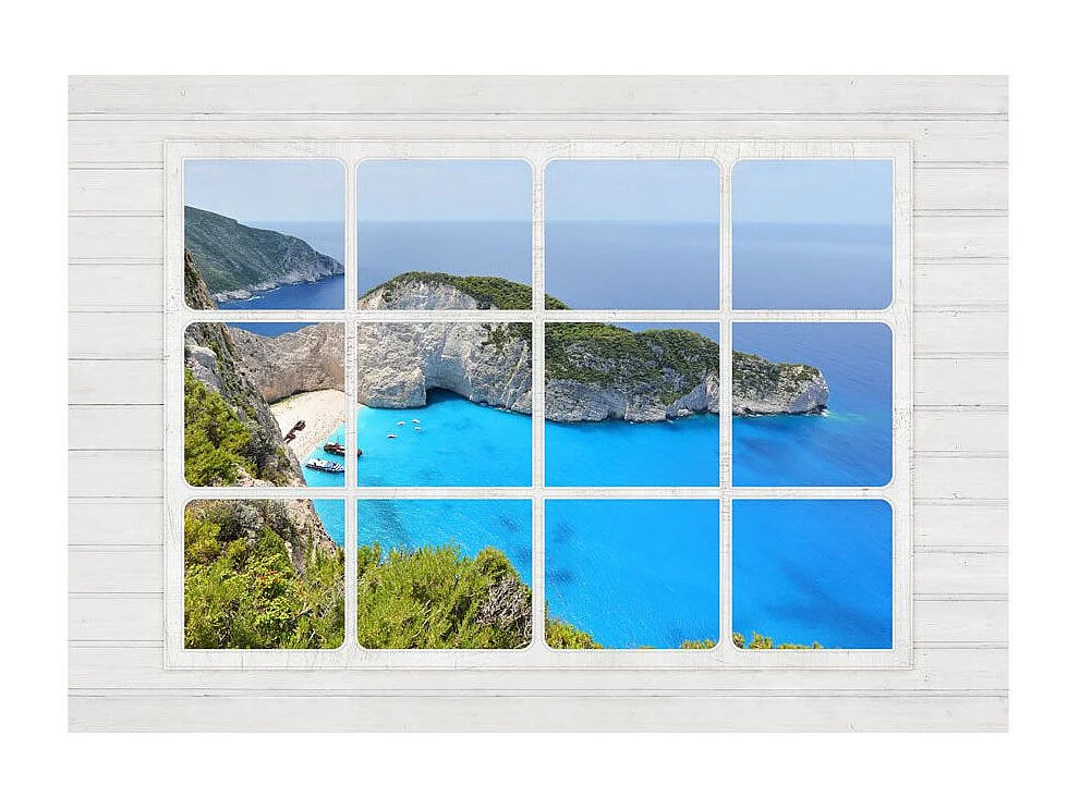 Papier Peint "Window on the World" 175 x 250 cm