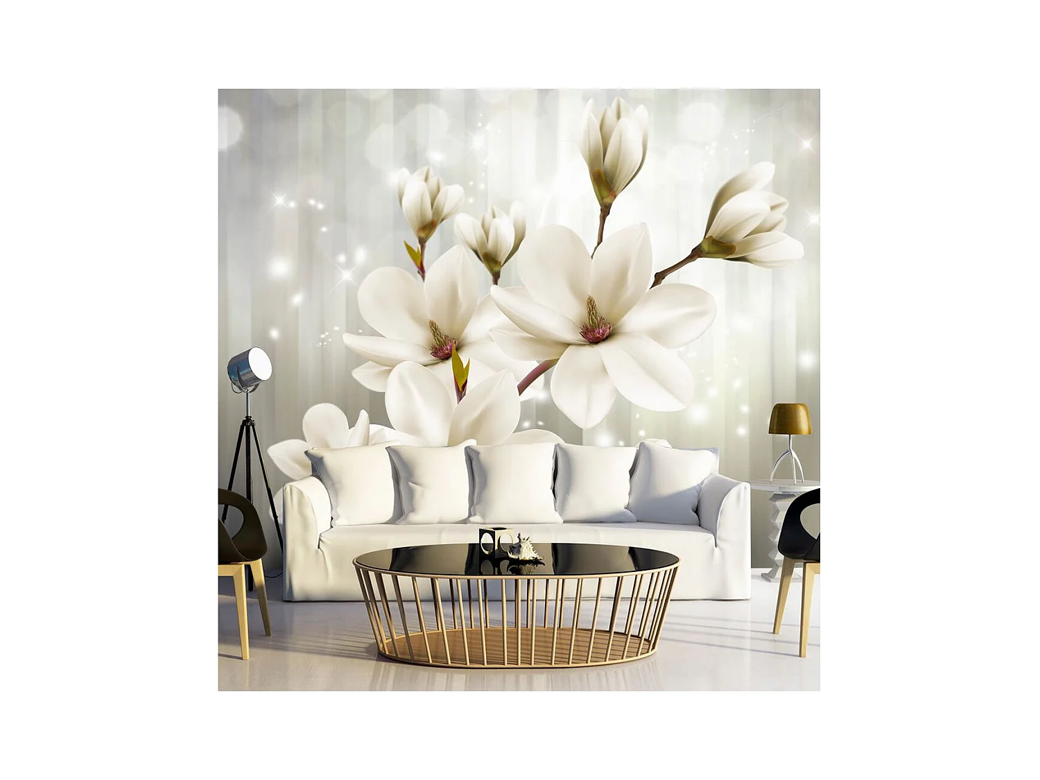 Papier Peint "Flower Nymph" 70 x 100 cm