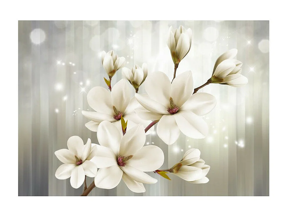 Papier Peint "Flower Nymph" 70 x 100 cm