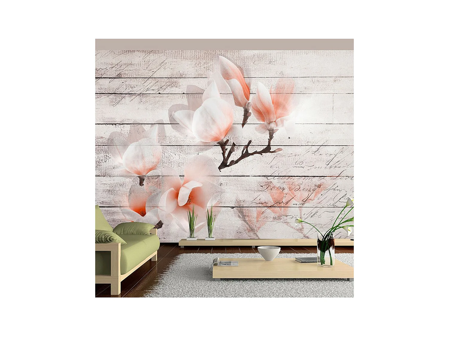 Papier Peint "Subtlety of the Magnolia" 210 x 300 cm