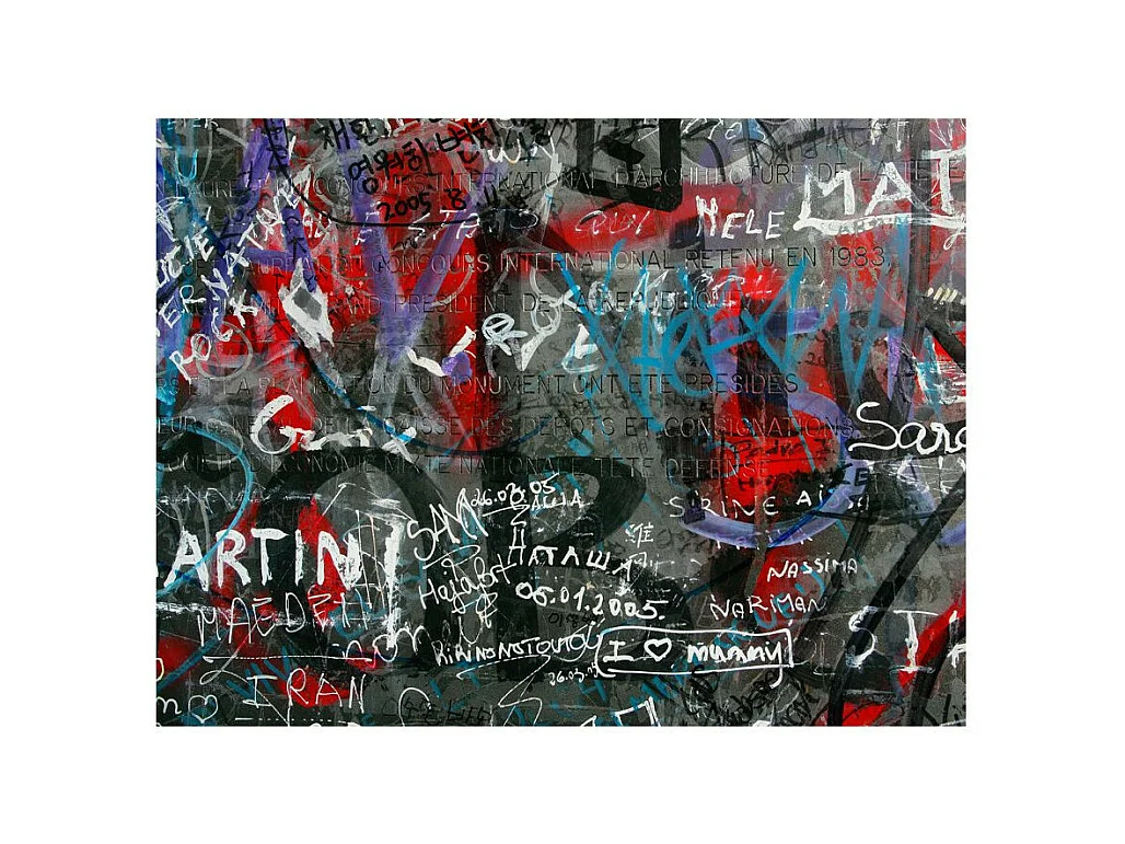 Papier Peint "Urban Graffiti" 193 x 250 cm
