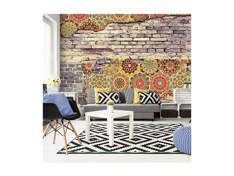 Papier Peint "Colourful Equation" 105 x 150 cm