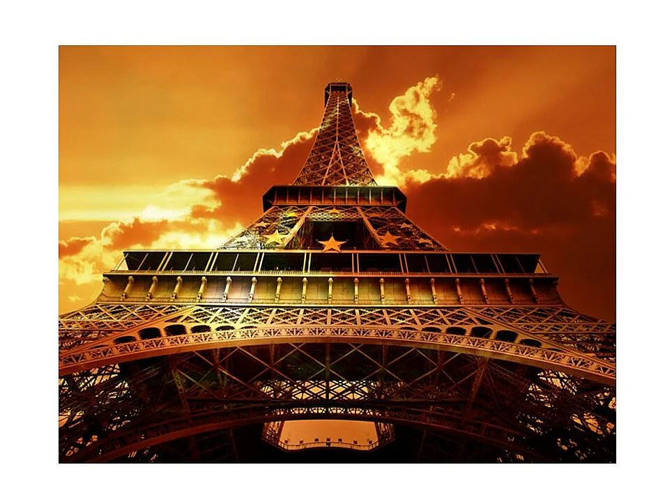 Papier Peint "Symbole de Paris" 154 x 200 cm