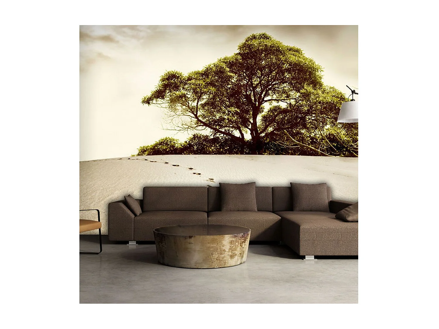 Papier Peint "Arbre dans le Désert" 154 x 200 cm