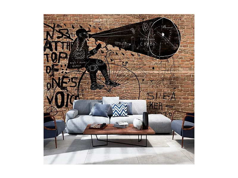 Papier Peint "City News" 210 x 300 cm