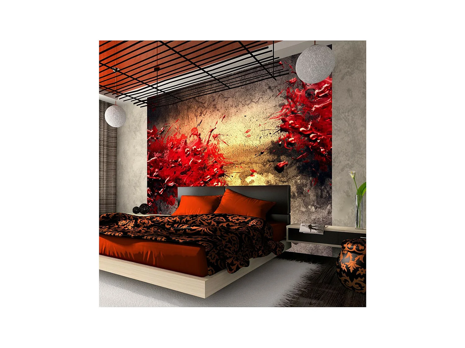 Papier Peint "Volcan de la Passion" 309 x 400 cm