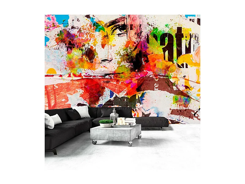 Papier Peint "City Collage" 105 x 150 cm