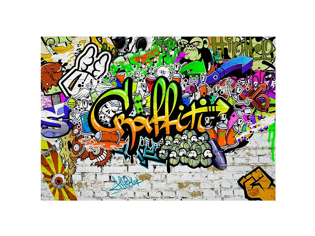 Papier Peint "Graffiti on the Wall" 280 x 400 cm