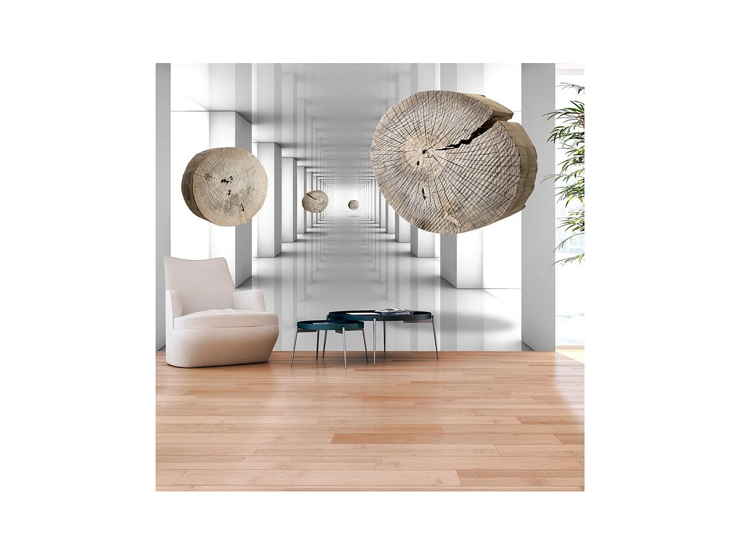 Papier Peint "Inventive Corridor" 245 x 350 cm