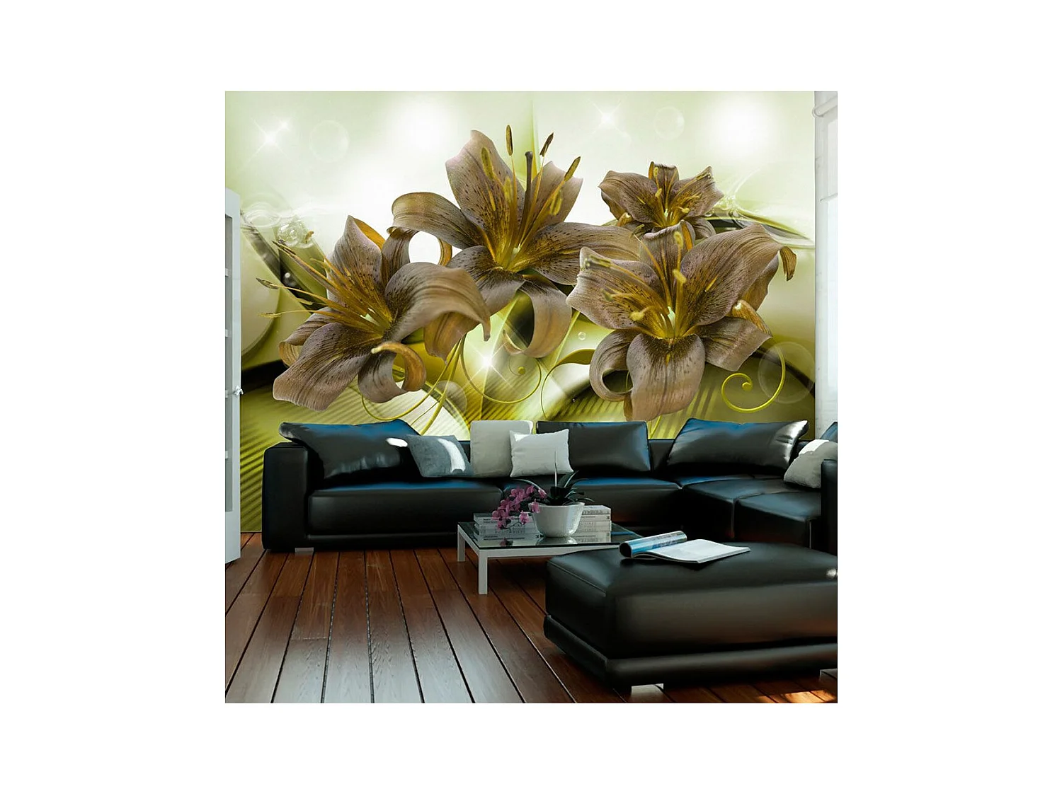 Papier Peint "Ecstatic Green" 210 x 300 cm