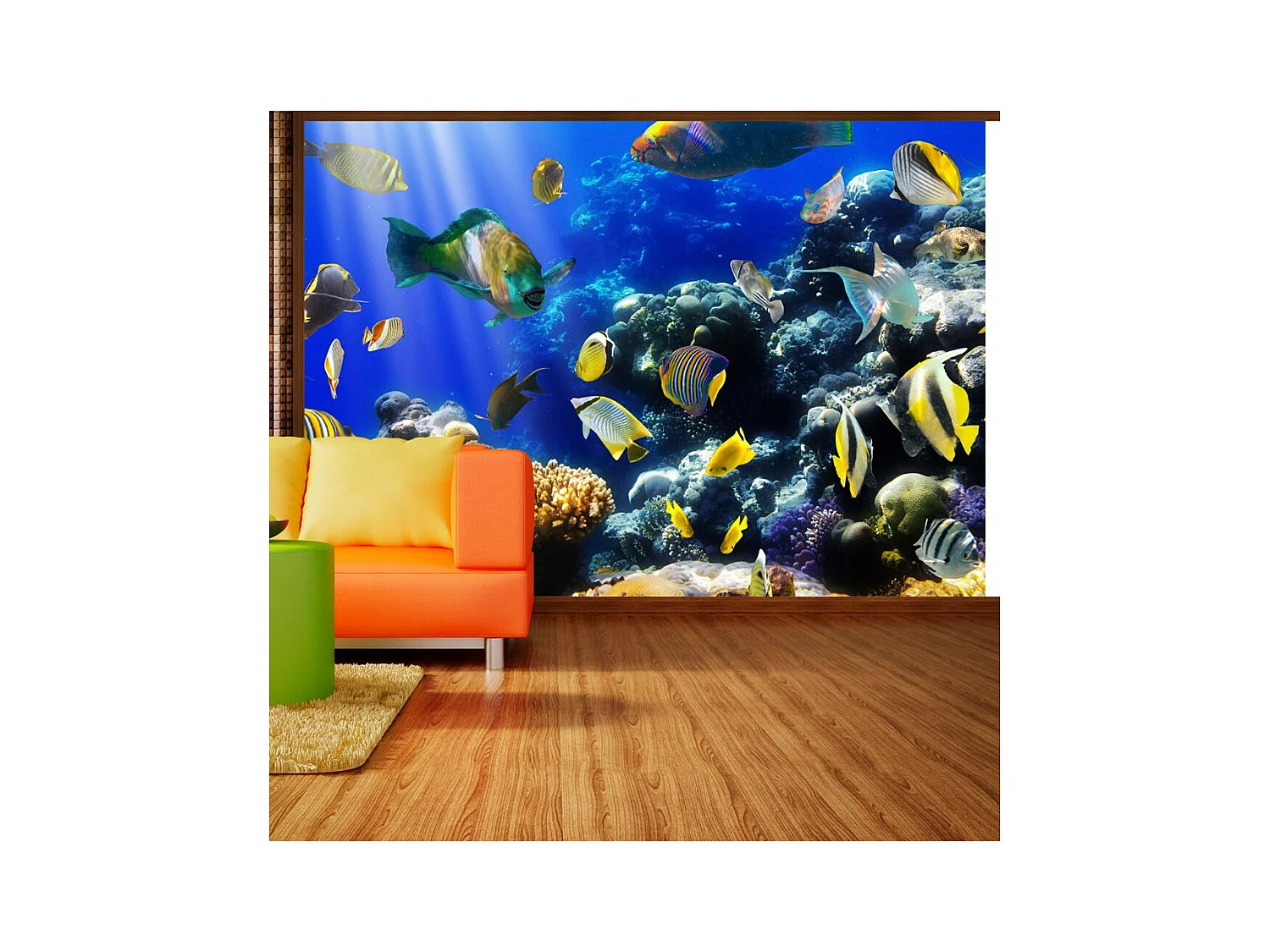 Papier Peint "Underwater Adventure" 140 x 200 cm