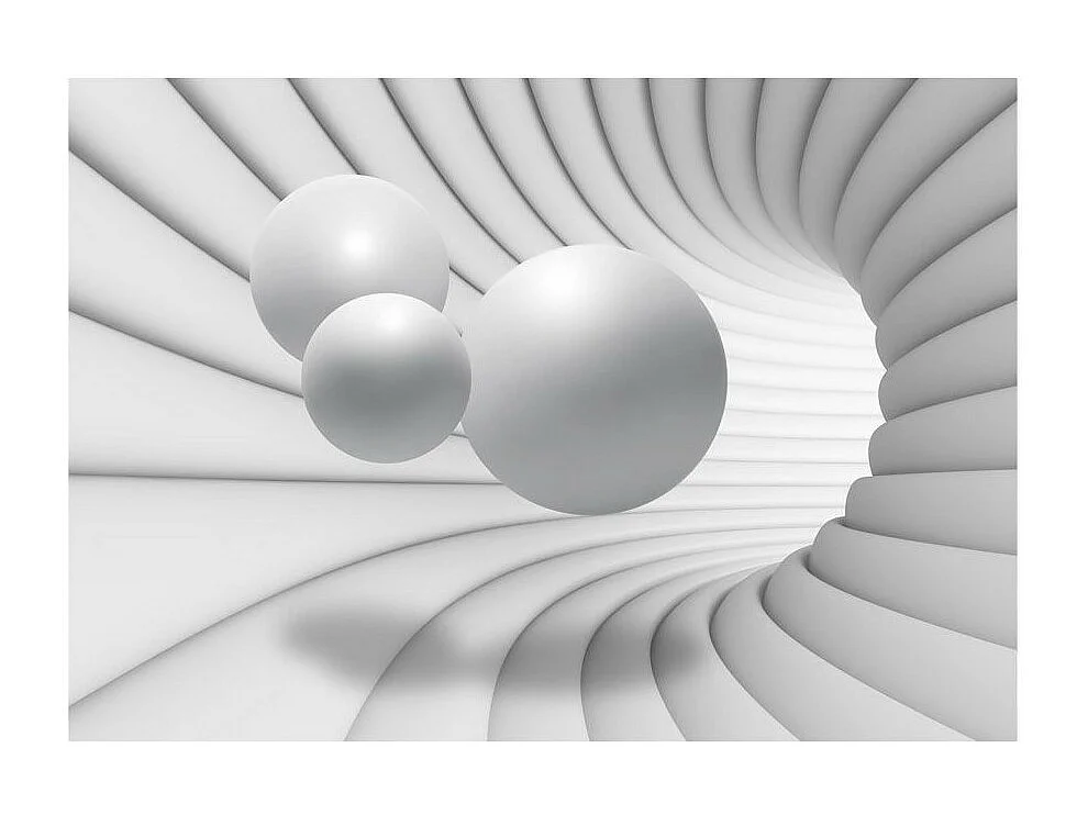 Papier Peint "Race Through the Tunnel" 245 x 350 cm