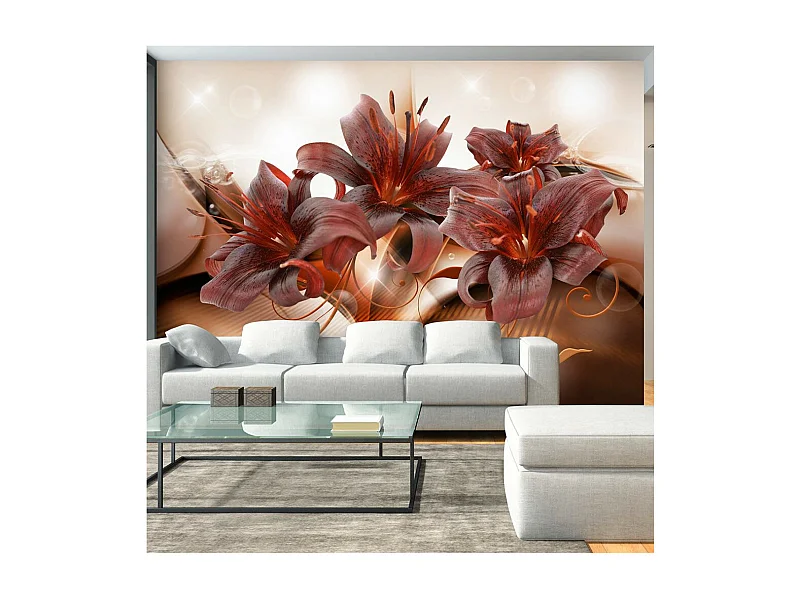 Papier Peint "Fiery Temperament" 105 x 150 cm