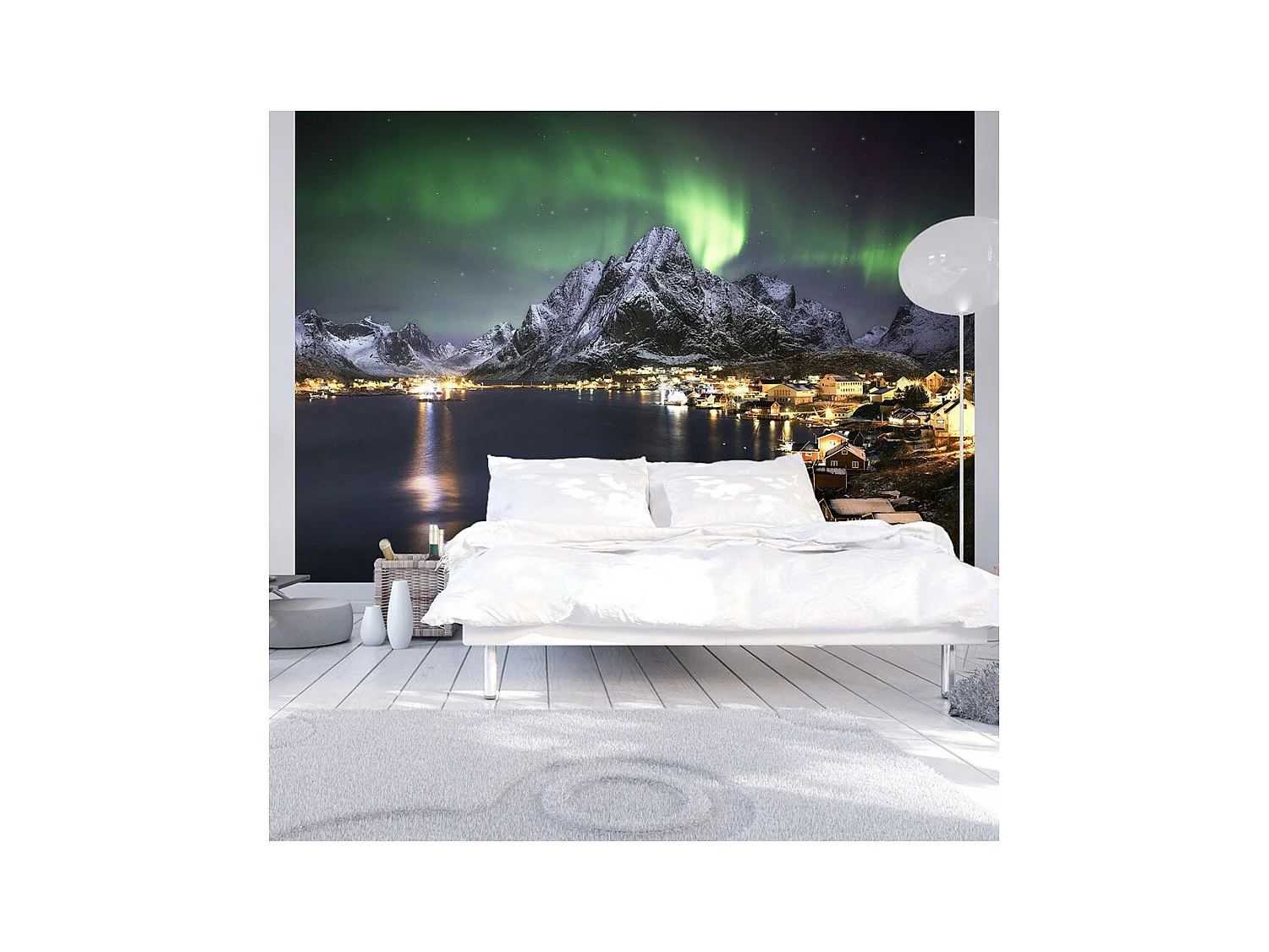 Papier Peint "Aurora Borealis" 105 x 150 cm