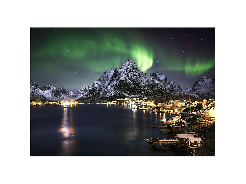 Papier Peint "Aurora Borealis" 105 x 150 cm